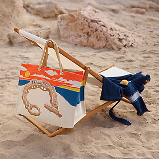 ピンク♡【エルメス】Escale a la Plage ビーチタオル HERMES （未使用 展示品）エルメス エスカル ア ラ プラージュ